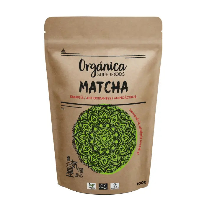 Organica Superfoods – Poudre de matcha biologique 100 g