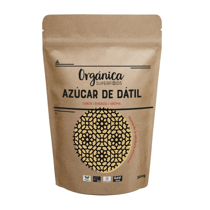 Organica Superfoods – Sucre de datte biologique 300 g