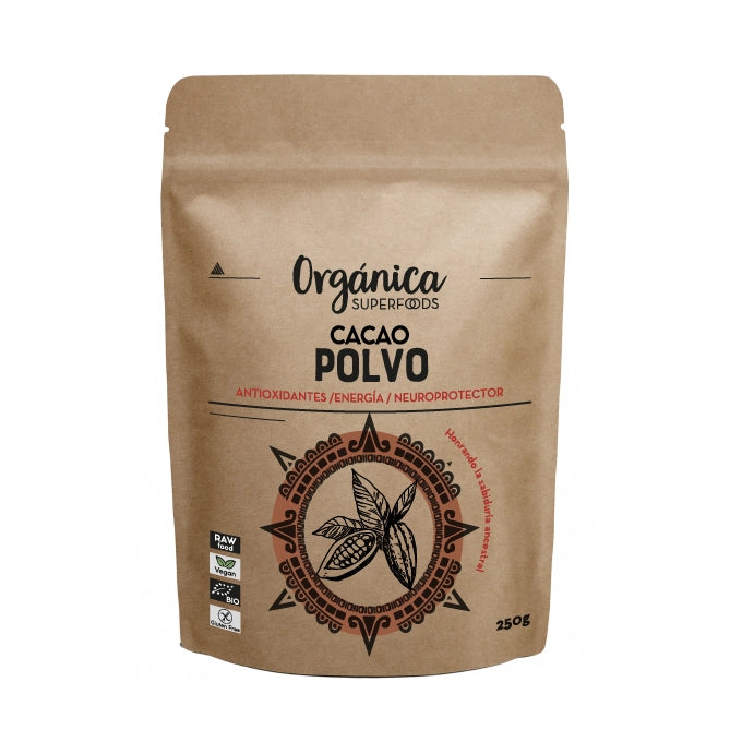 Organica Superfoods – Poudre de cacao biologique 200 g
