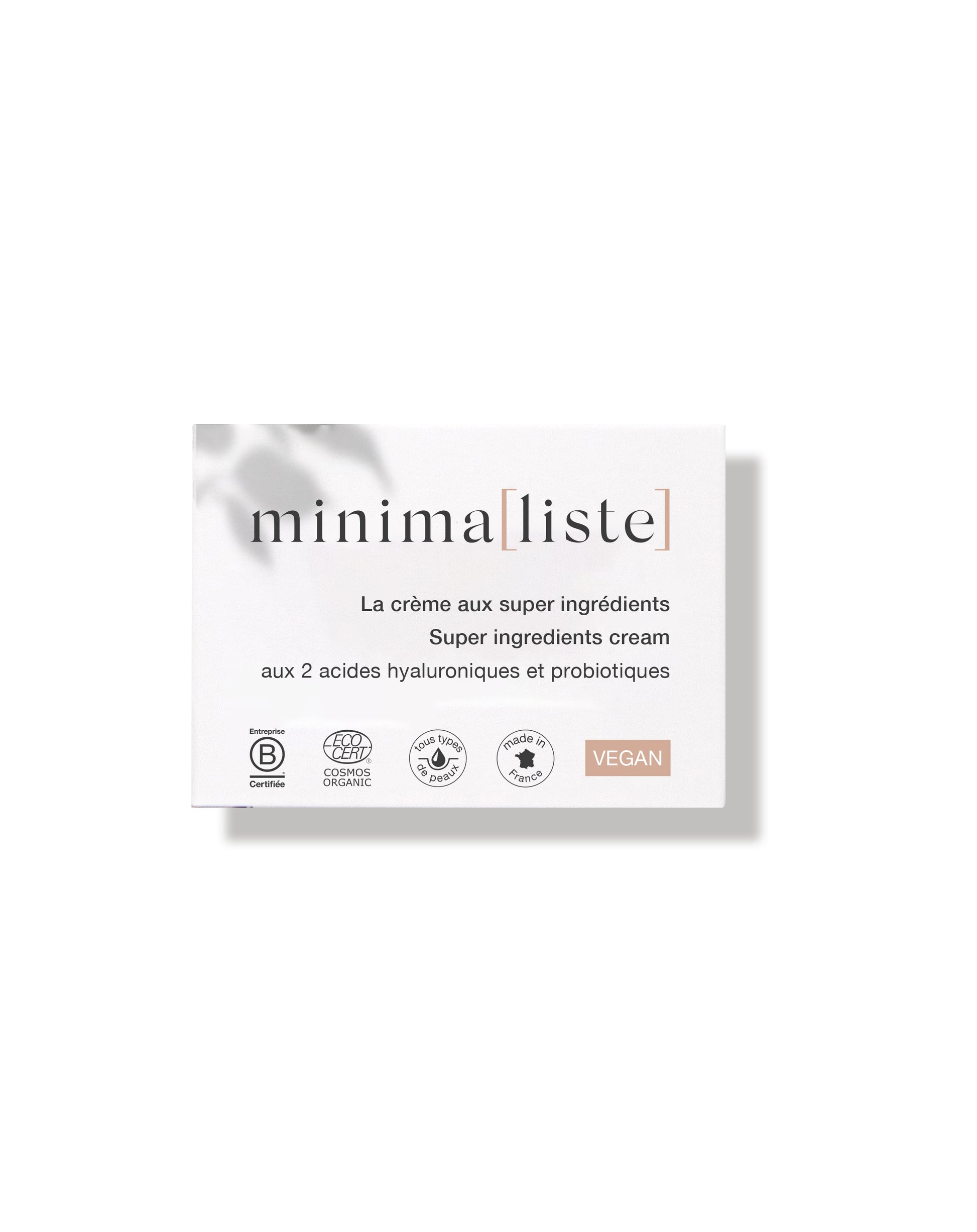 Minimaliste La crème aux "super" ingrédients 50 ml - Bio Médicinal