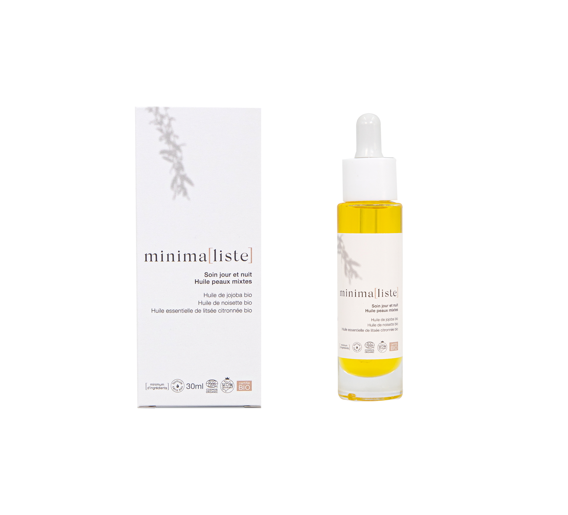 Minimaliste Sérum jour et nuit peaux mixtes 30ML - Bio Médicinal