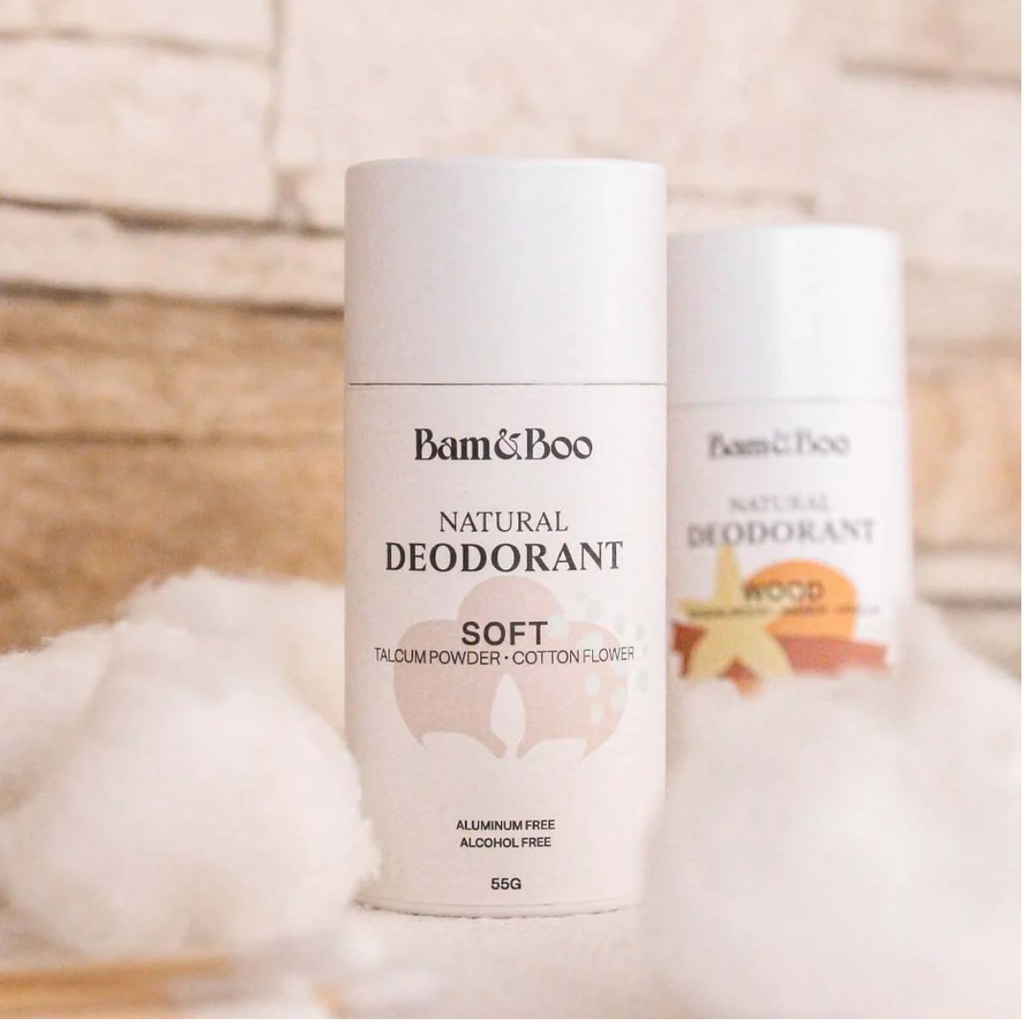 Bam&Boo – Déodorant naturel solide – Fleur de coton