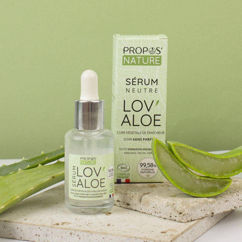 Propos’Nature – Sérum bio Aloe Vera & Acide Hyaluronique bio 30 ml