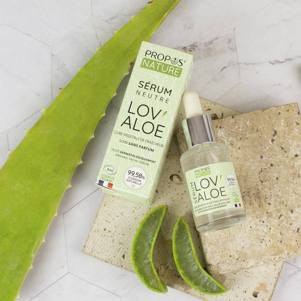 Propos’Nature – Sérum bio Aloe Vera & Acide Hyaluronique bio 30 ml