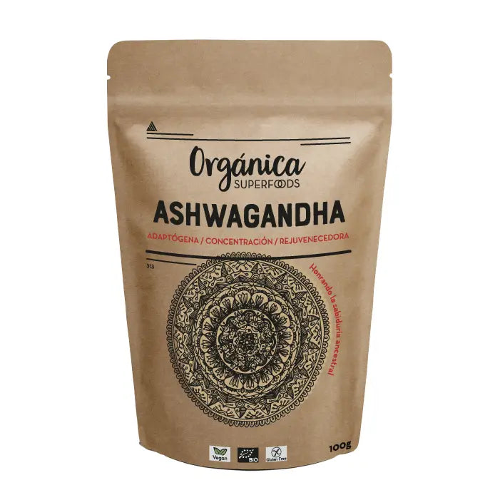 Organica Superfoods – Ashwagandha en poudre bio 100g