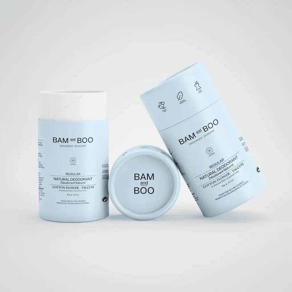 Bam&Boo – Déodorant naturel solide – Fleur de coton