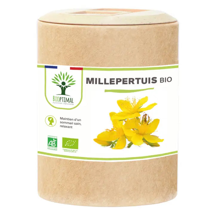Bioptimal – Millepertuis Bio 200 gélules